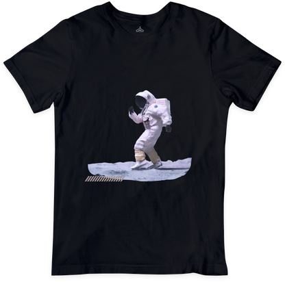 Moonwalk on the Moon Astronaut Graphic T-Shirt